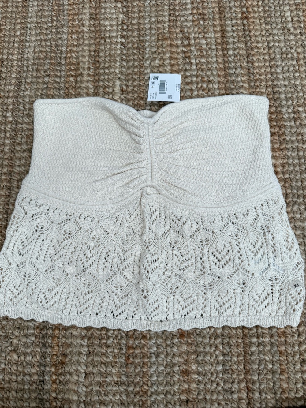 American Eagle Crochet Tube Top NWT